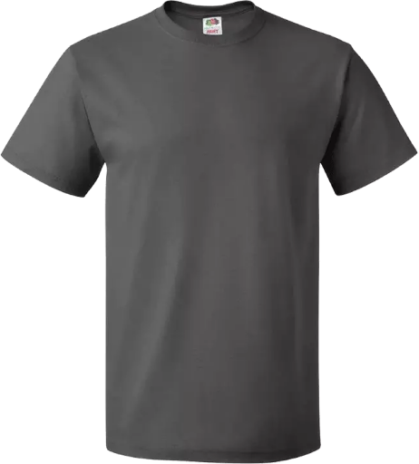 Dark Gray T-Shirt Mock Up